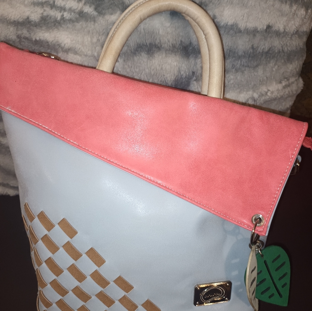 HI DI HI leather handbag